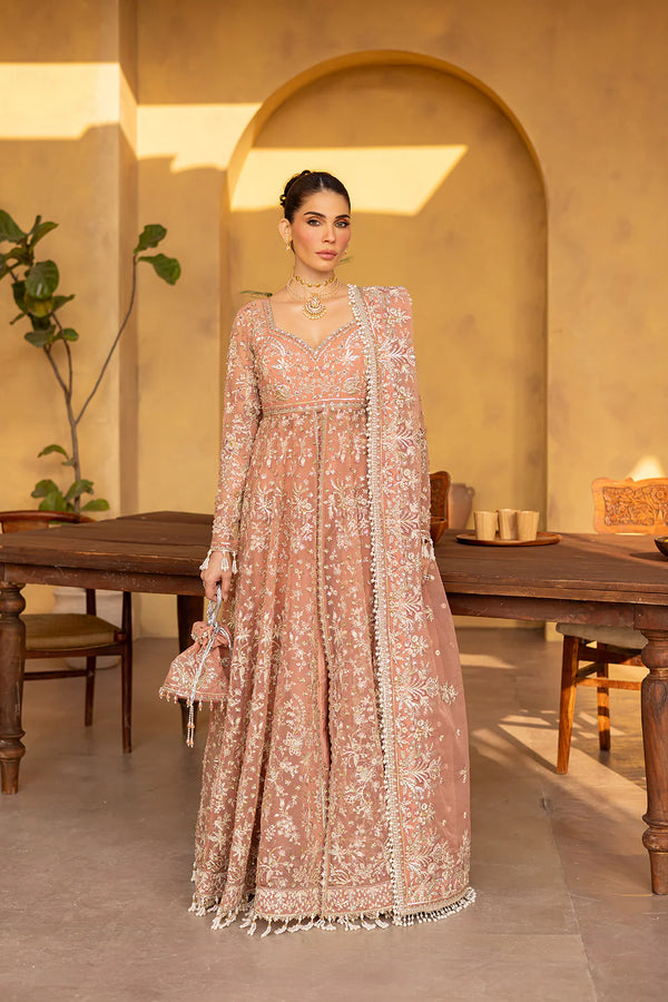 Eman Adeel Embroidered Organza Suit MISTRAL