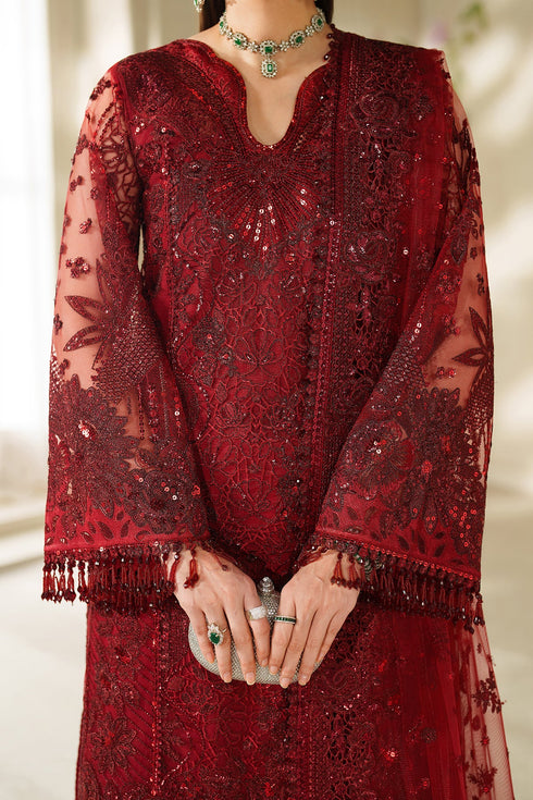 Baroque Embroidered Net Suit CH14-01