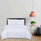 800 Thread 100% Egyptian Cotton Duvet Cover Set - White