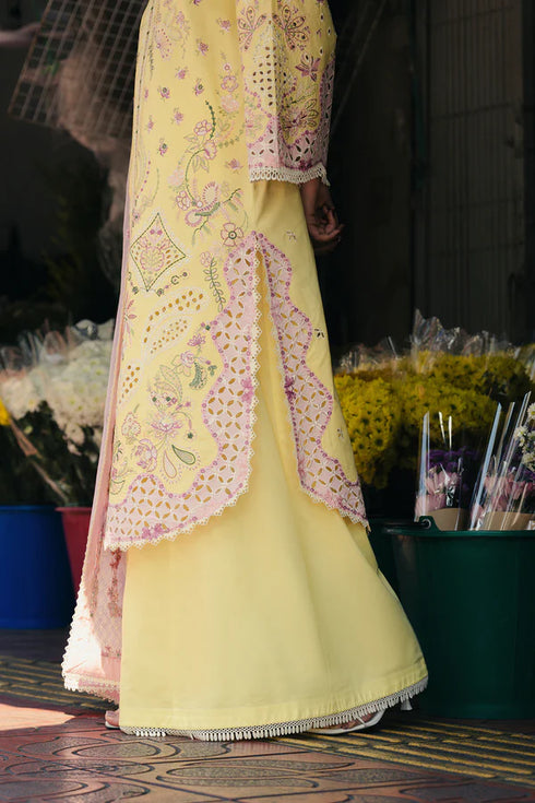 Afrozeh Embroidered Lawn 3PC Suit Lamha