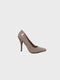 Nude Patent Heel 12924