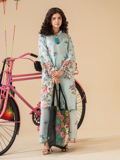 Allys Printed Lawn 2PC Suit ELAH- Pakistani Dresses