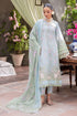 Nureh Embroidered Lawn 3 Piece suit BL-07