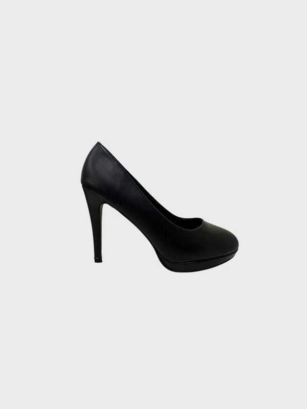 Black Matte Heel 12925