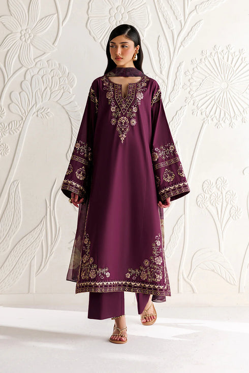 Iznik Embroidered Lawn suit UE-691