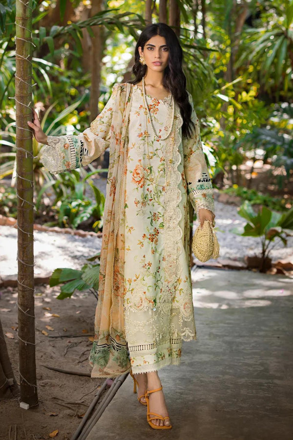 Elaf Embroidered Lawn 3 Piece suit ESL-03A ANGELS BREATH