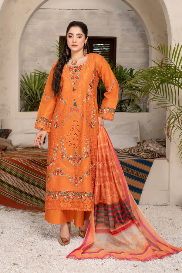 Munira Designer Embroidered Lawn Suit MSL147