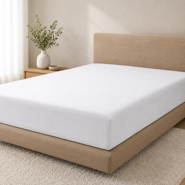 Fitted Sheet 30cm Extra Deep | Egyptian Cotton