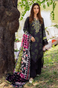 Nureh Embroidered Leather Peach 3 piece suit NSG-133