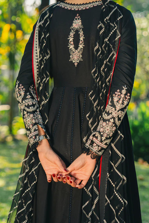 Afrozeh Embroidered Lawn 3PC Suit Parizaad