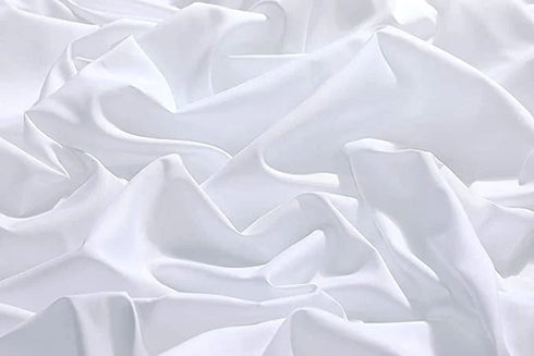 200 Thread Count Egyptian Cotton 2 King Size Standard Pillowcases - White