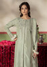 Zarqun Embroidered Raw Silk 3PC Suit 25102B