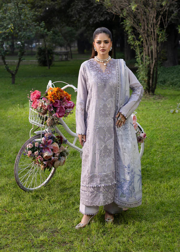 Zarqun Embroidered Lawn 3PC Suit 2613-A