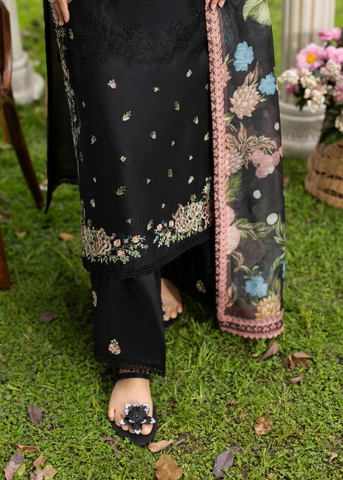 Zarqun Embroidered Lawn 3PC Suit 2617-A