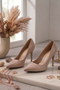 Nude Patent Heel 12924