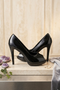 Black Matte Heel 12926