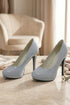 White Patent Heel 12925