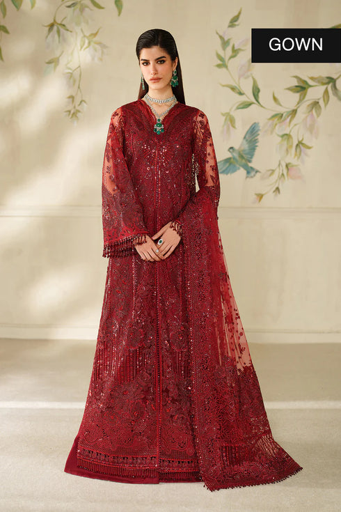 Baroque Embroidered Net Suit CH14-01