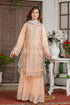 UB Fashion Embroidered Chiffon 3 Piece Suit UB-101