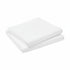 Cot Bed Sheets Super Soft Breathable Polycotton Fitted Sheet - White