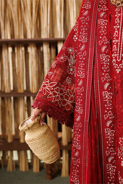 BAROQUE EMBROIDERED LAWN EL26-D05