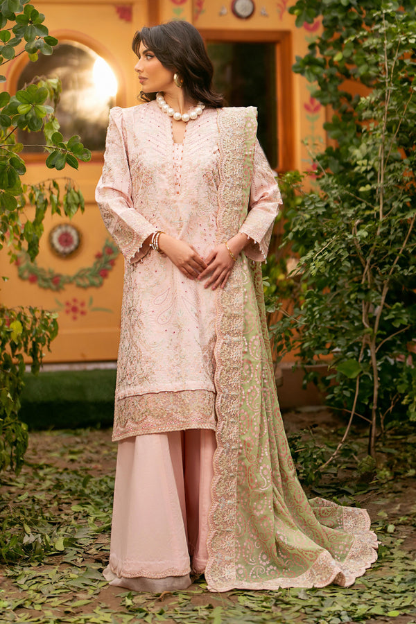 Maryum N Maria Embroidered Lawn 3 piece suit  MS24-558
