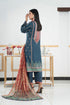 Munira Designer Embroidered Linen 3 Piece Suit MSL97