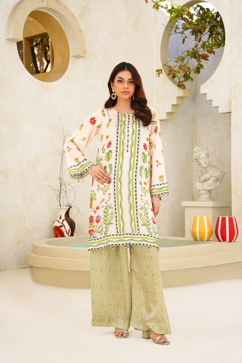 Attire Designer Digital Printed Silk 2PC Suit AD-02