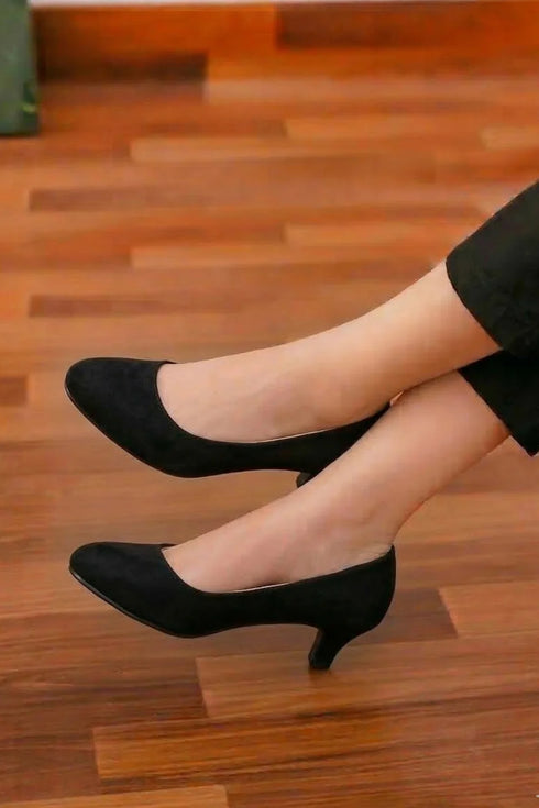 Women Unisex Low Kitten Heel G20 Plus