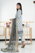 Munira Designer Embroidered Linen 3 Piece Suit MSL98
