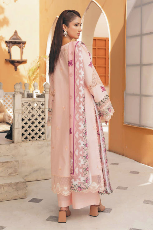 Munira Embroidered Lawn Suit MSL156- Pakistani Lawn Suits