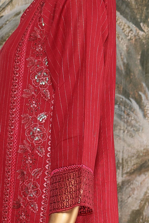 Nau Bahar 2 PC Khadar Embroidered Suit NB-17
