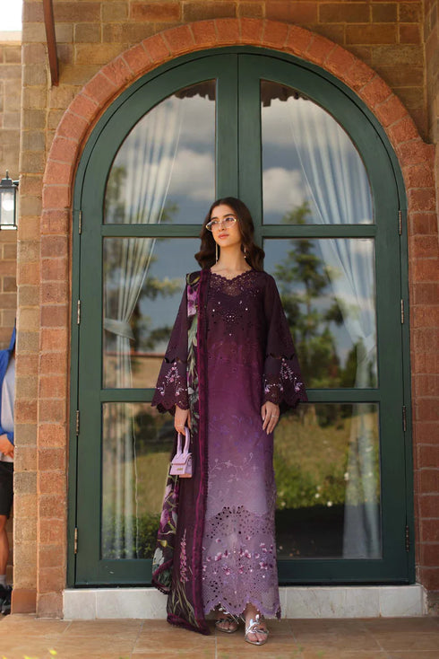 Noor By Saadi Asad Lawn 3 Piece Suit D4-B-Seraphine