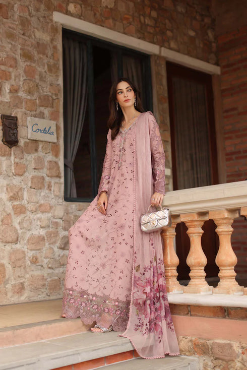 Noor By Saadi Asad Lawn 3 Piece Suit D1-B-Sorina