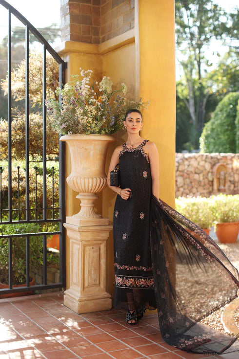 Noor By Saadi Asad Lawn 3 Piece Suit D5-B-Lunaria