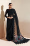 Alizeh Embroidered Chiffon Sari AF-BCH-2206-MEERAB