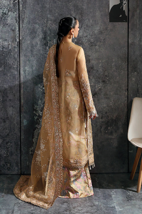 Zarposh Embroidered Organza Suit LUSTRE