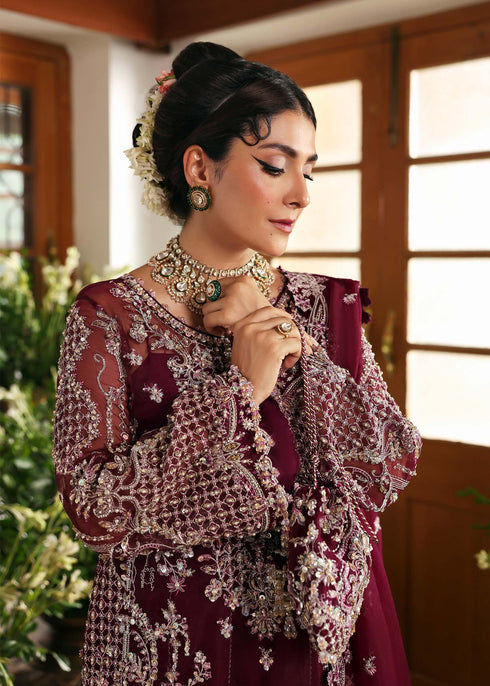 Kanwal Malik Embroidered  Organza Suit Safiya