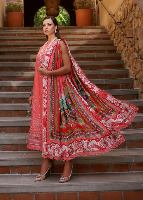 Kanwal Malik Embroidered Lawn Suit AANYA
