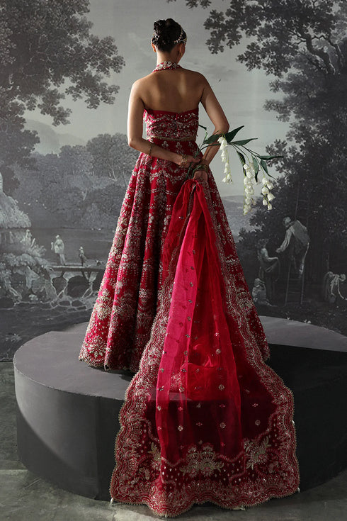 Afrozeh Embroidered Organza Suit Claude