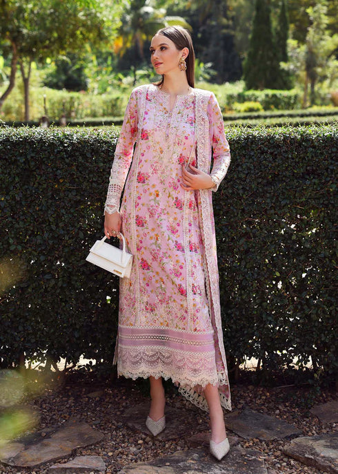 Kanwal Malik Embroidered Lawn Suit ZURI
