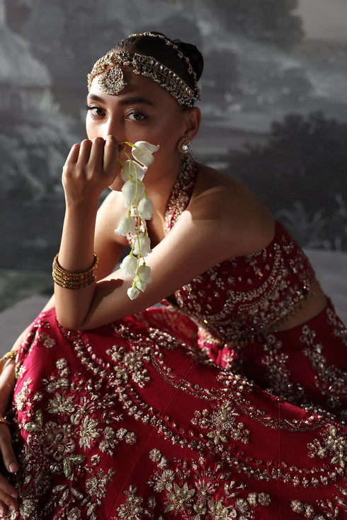 Afrozeh Embroidered Organza Suit Claude