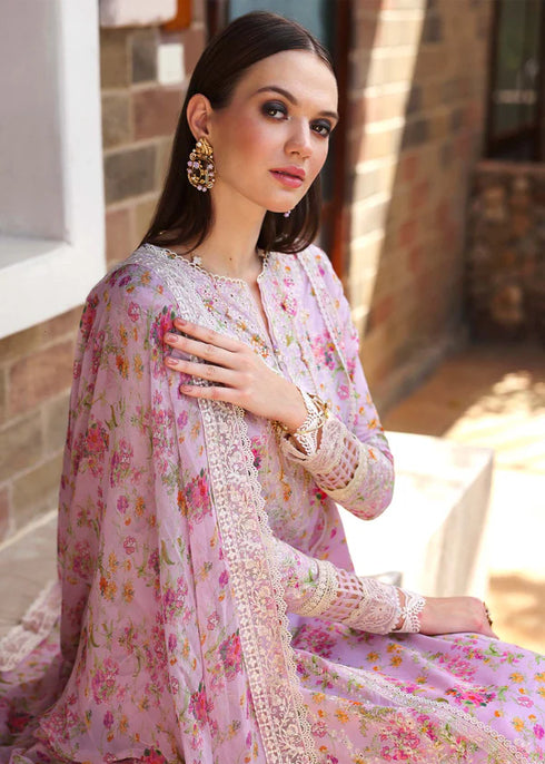 Kanwal Malik Embroidered Lawn Suit ZURI