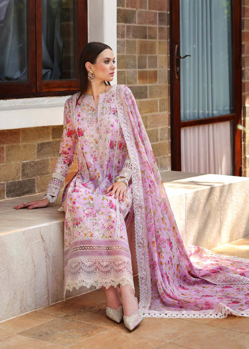 Kanwal Malik Embroidered Lawn Suit ZURI