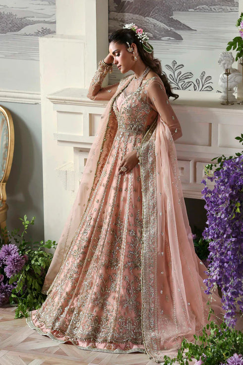 Akbar Aslam Net 3 Piece Suit Sanoura