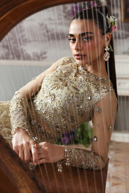 Akbar Aslam Net 3 Piece Suit Mintara