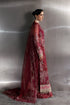 Zarposh Embroidered Organza Suit GARNET