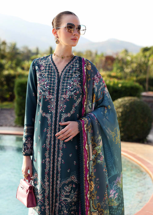 Kanwal Malik Embroidered Lawn Suit LIVIA