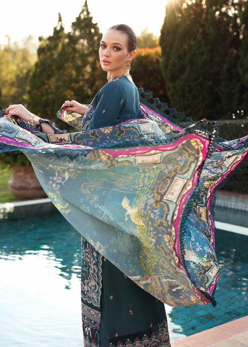 Kanwal Malik Embroidered Lawn Suit LIVIA