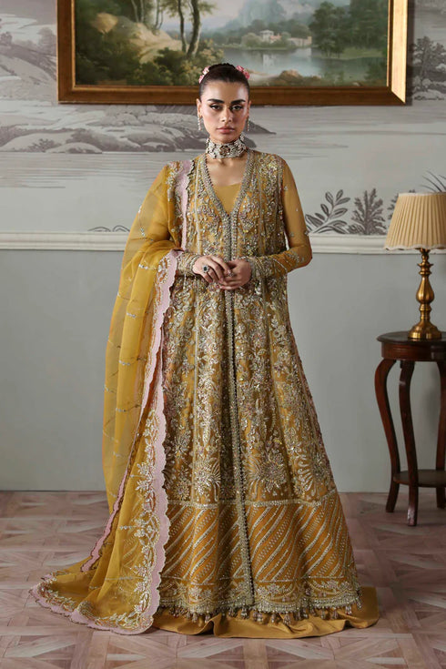 Akbar Aslam Net 3 Piece Suit Amoria